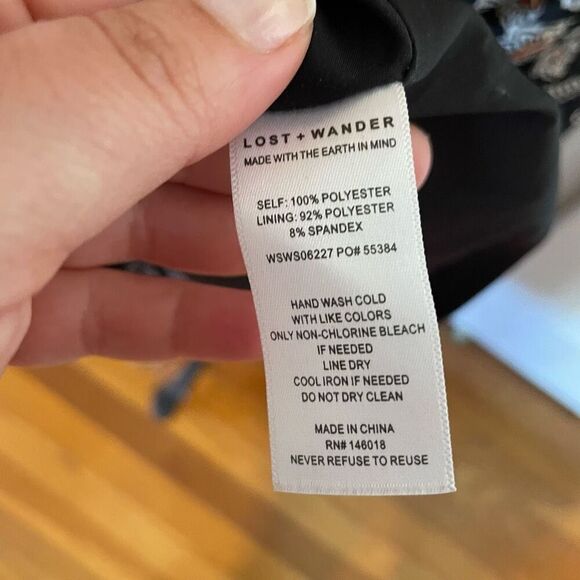 LOST & WANDER | eclipse of the heart midi skirt M - Picture 4 of 7